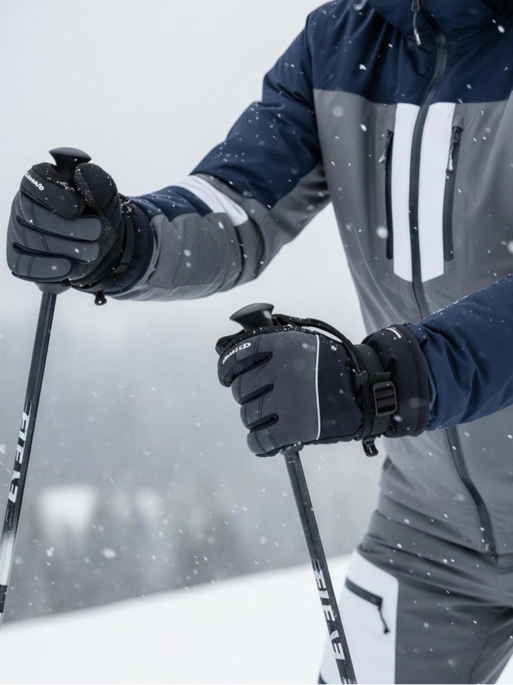 Champion Waterproof Black and Gray Thinsulate by 3M gloves